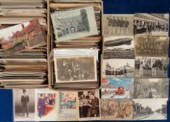 Postcards, approx. 1100, mostly early 20thC, mixed subject cards to include comic, Mabel Lucie