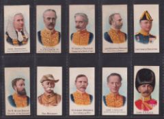Cigarette cards, Cohen Weenen Boer War & Other Celebrities (Coloured, 250 backs Handbook Ref H89