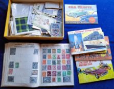 Trade & cigarette cards, Small collection in box, including Carreras Alice in Wonderland (25), R J