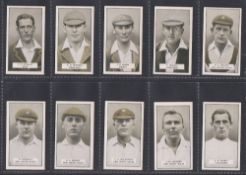 Cigarette cards, Cohen Weenen Cricketers 1926 (set 25 cards) (gen vg)