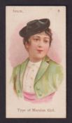 Cigarette card, Wills, National Costumes, type card, no 8, Spain (gd) (1)