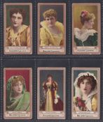 Cigarette cards, India, Planters Stores, Calcutta, Actresses 'FROGA', six cards, Miss Cynthia