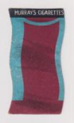 Cigarette card, Murray's, Football Colours (Shaped, Murray Cigarettes), type card, Aston Villa/