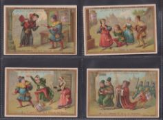 Trade cards, Liebig, S180 The Farce of Pathelin (set 6 cards) French Language (gd)