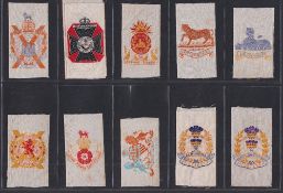 Tobacco silks, Anstie Regimental Badges, 88 silks, approx. 80 different and a few colour