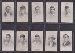 Cigarette cards, Wills (Australia), Australian & English Cricketers, Vice Regal, 'Series of 50' (
