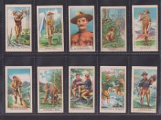 Trade cards, USA, Fisher Candy Co, Boys Scouts (set, 24 cards) (most with rubber stamp marks to