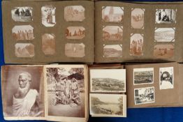 Photographs, 3 albums containing images of Israel in the 1920s, Indian portraits (50+ commercial