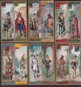 Trade cards, Liebig, Alphabet-Male Operatic Characters, ref. S369, German edition (set, 12 cards) (