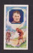 Cigarette card, Pattreiouex Celebrities in Sport type card, no 38 Bobby Jones Golf (gd)
