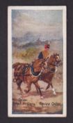 Trade card, Shaw's, Sedbergh, Types of British Soldiers, type card, Driver Royal Artillery, Review