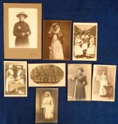 Postcards, Medical, WWI or before, RP, Nurses, Asylum Nurse Northampton, WAAC Group, Nurses Cooking,