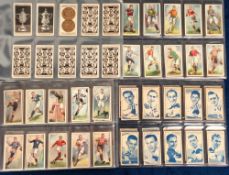 Cigarette cards, four sets, Player's Association Cup Winners (50 cards), Footballers 1928 (50