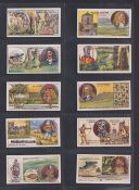 Cigarette cards, Smith's, Battlefields of Great Britain, all with 'Smith's Glasgow Mixture