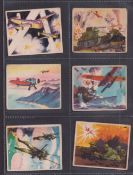 Trade cards, Canada, World Wide Gum, Action Series, 'L' size (33/60) (most with minor faults, fair/