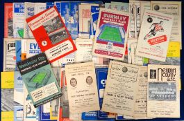 Football programmes, a collection of approx. 100, mostly 1950's programmes inc. Bolton v Wolves