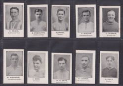 Trade cards, Football, Anonymous issue HZ-3 Famous Figures, 10 cards. all Footballers, Raitt,