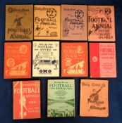 Football Annuals, Daily News Football Annuals, a run of twelve issues from 1919-20 to 1929-30
