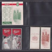 Trade cards, Rowntree, three advertising folders, York Minister (two different, one with 1911
