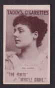 Cigarette card, Taddy, Actresses, Collotype, type card, Mrs. Slater (gd) (1)