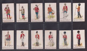 Cigarette cards, Faulkner's, Grenadier Guards (set, 12 cards) (gd)