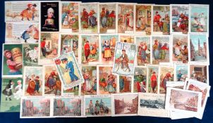 Trade advertising, Holland, Bensdorp's, a collection of approx. 50 advertising postcards, single