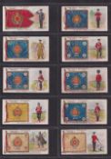 Cigarette cards, Taddy Territorial Regiments (a few with light foxing, gen near gd)