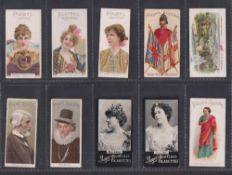 Cigarette cards, Player's 40 cards & 1 booklet, cards include Actresses (2), Actors & Actresses,