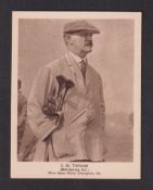 Trade card, Dunlop, How to Improve Your Golf, type card, 'J.H. Taylor' (vg) (1)