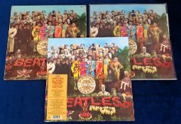 Vinyl, The Beatles, 3 albums to comprise 2 1967 Sgt. Peppers Lonely Hearts Club Band Matrix YEX