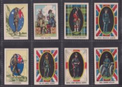 Trade silks, 4 sets My Weekly (3), Our Soldier Boys, Battle Series, Soldiers of the King, plus