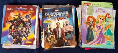 Trade card sticker albums, Panini 48 empty albums various issues, including Peppa Pig, Spiderman,