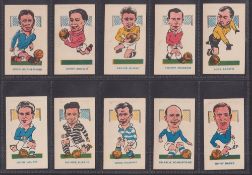 Trade cards, Junior Pastimes Popular Players (set 52 cards) (staple holes as issued, usual variation