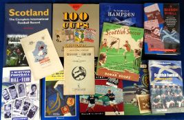 Football books, a collection of 12 reference books and booklets all relating to Scottish Football