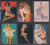 Trade cards, Modern Trading Card Glamour selection, Hustler Gold Special Edition 1994 (20 cards),