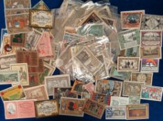 Bank Notes, Notgeld, a collection of 100s of hyperinflation Weimar Republic notes representing a