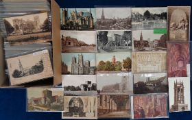 Postcards, Churches, Cathedrals and other religious images, a selection of approx. 400 RPs,