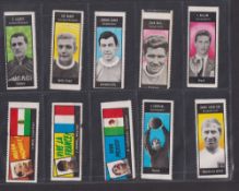 Trade cards, A&BC Gum, World Cup Stickers 1966, (set, 50 stamp style stickers) including two