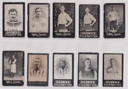 Cigarette cards, Ogden's, a collection of 19 Football cards from Ogden's Tabs and Guinea Gold Series