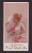 Cigarette card, Wills, Actresses (Typeset back), type card, Miss May Whitty (gd) (1)