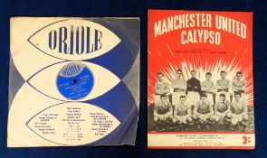 Football record & sheet music, Manchester United, a 10