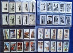 Cigarette cards, 10 sets SCWS Racial Types, Ruddell Grand Opera, Hignett International Caps &