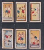 Trade cards, 3 sets, DC Thomson Adventure Ju Jitsu cards (Set 6 cards), Anonymous Plain backs Sports