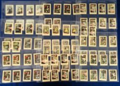 Cigarette cards, South America, Pesquera (Mexico), Actresses & Scenes with Girls, 'M' size, five