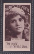 Cigarette card, Taddy, Actresses, Collotype, type card, Miss Marion Hood (gd) (1)