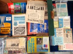 Football programmes etc, Tottenham Hotspur, a large collection of Home and Away Match programmes