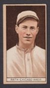 Cigarette card, USA, ATC, Baseball Series (T207), type card, Rath - Chicago-Amer (gd) (1)