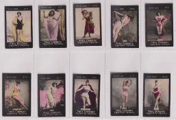 Cigarette cards, South America, Otto Melchers, Photo Serie XXXVII, Beauties (90/100, missing nos 13,