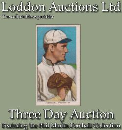 Cigarette & Trade Cards, Beer Labels, Stamps, Sport (including Phil Martin Collection), Postcards, Collectables