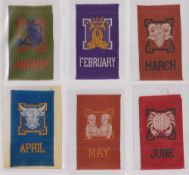 Tobacco silks, Canada, Imperial Tobacco Co Canadian Miscellany (set 121 silks) includes Baseball,